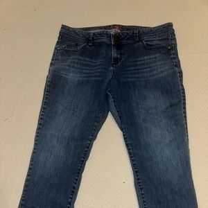 Elle Dark Wash Skinny Jeans